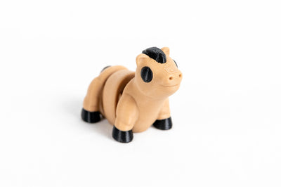 Horse : Brown 3D Printed Animal