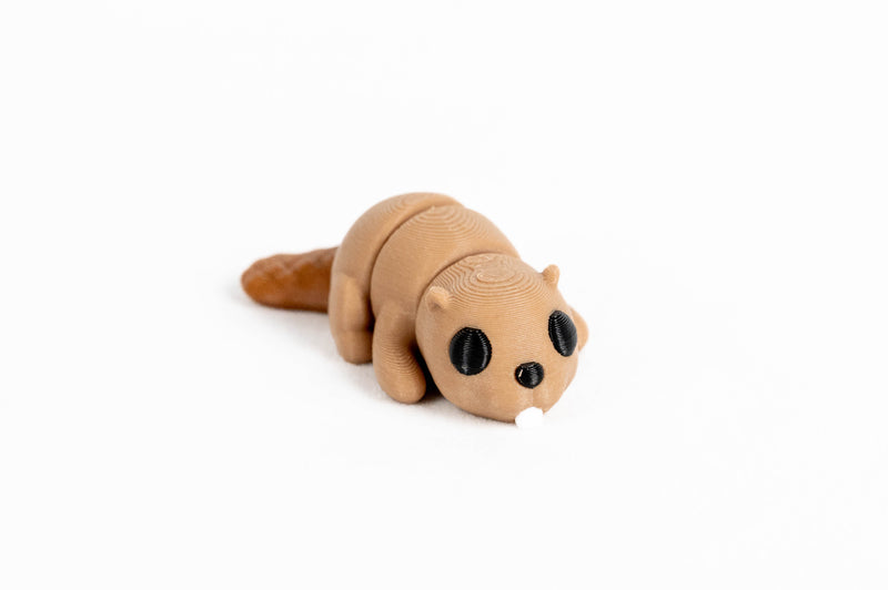 Beaver : Brown Woodland Forest Wigglitz