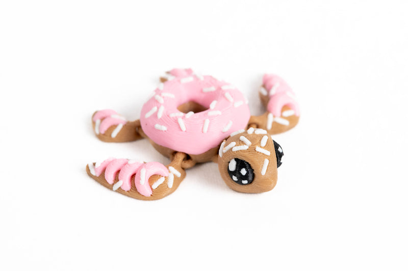 Donut Turtle : Pink Reptile Lizard Wigglitz