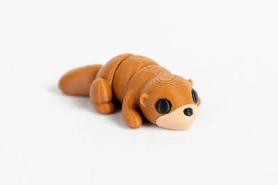 Otter : Brown Woodland Forest 3D Printed Animal