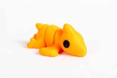 Pterodactylus : Orange Dinosaur 3D Printed Animal