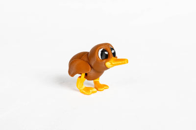 Kiwi Bird : Brown Woodland Forest 3D Printed Animal