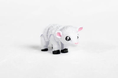 Sheep : White Lamb Farm 3D Printed Animal