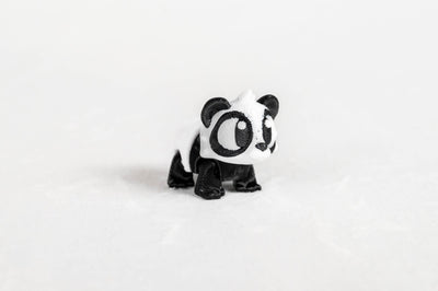 Panda : Giant Panda Black White Chinese Forest 3D Printed Animal