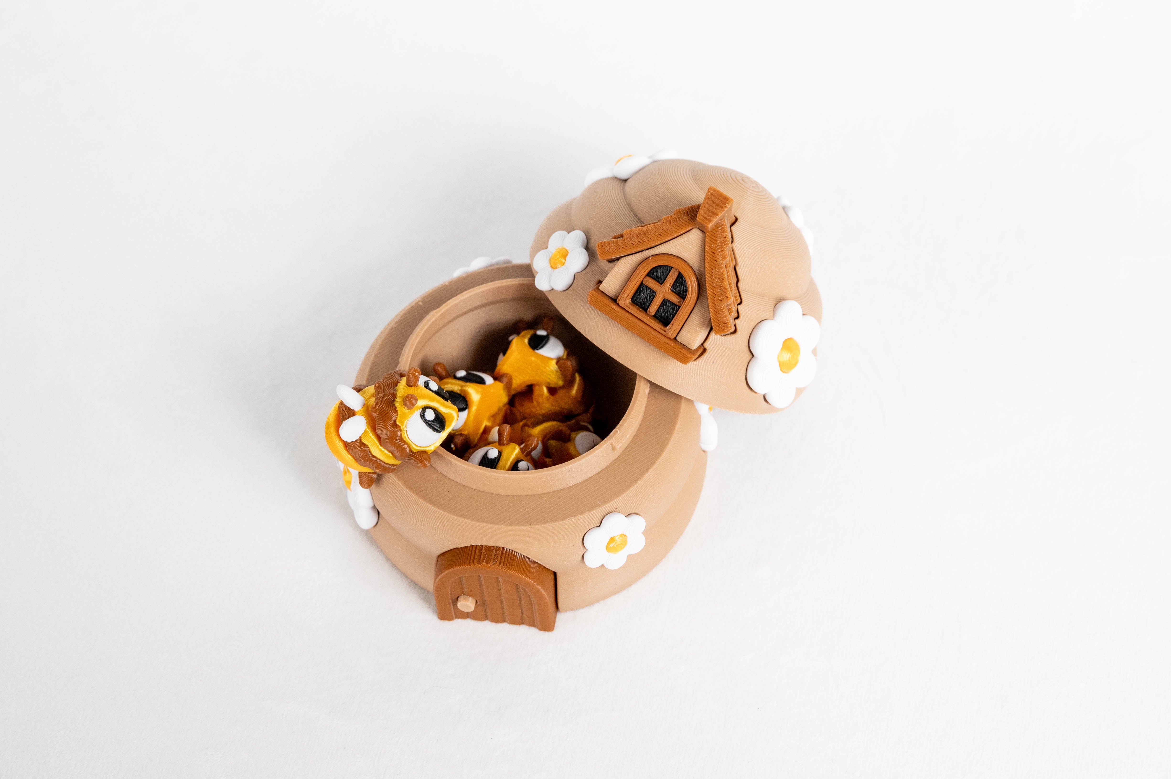 Beehive & Bees