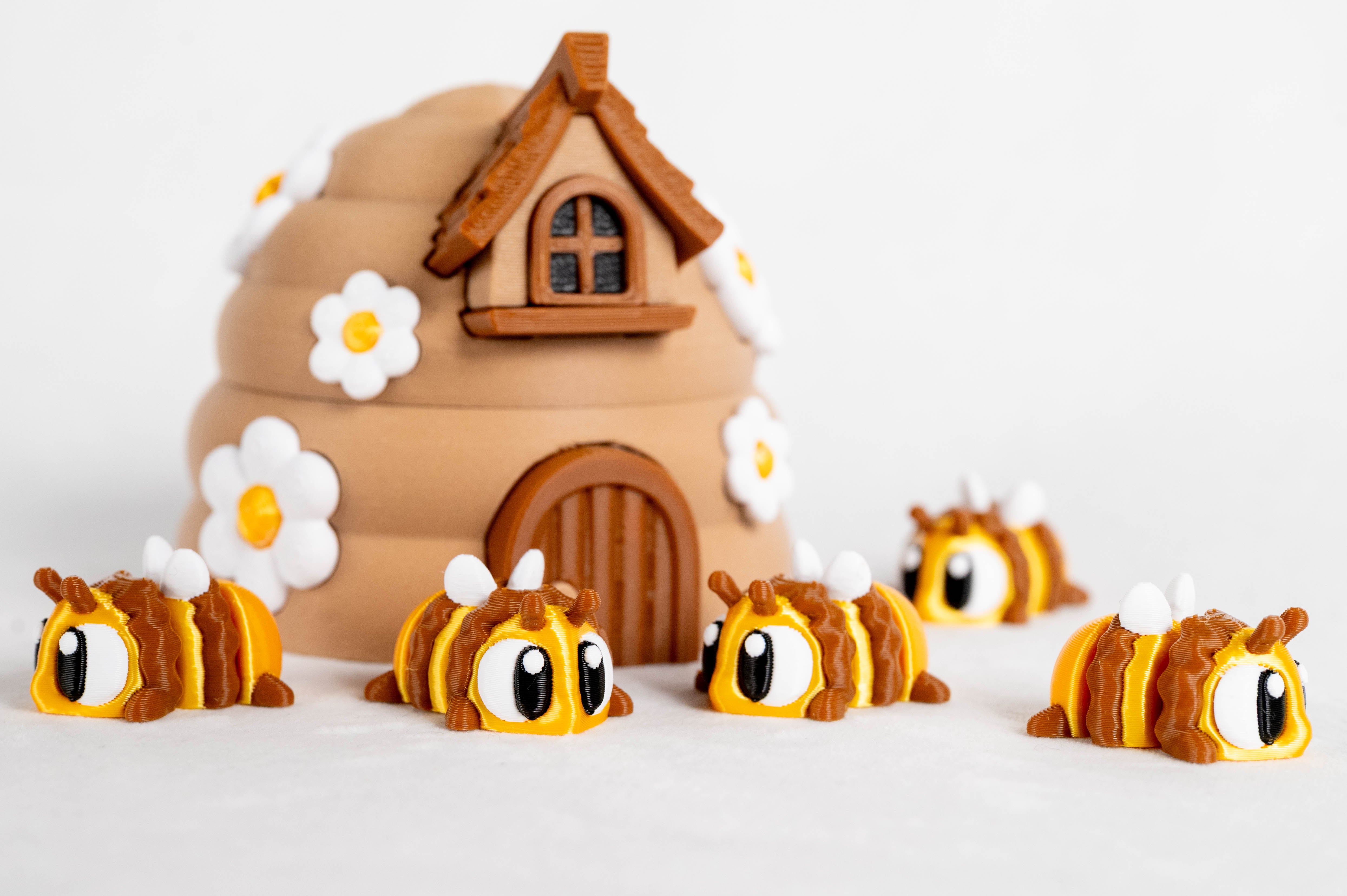 Beehive & Bees