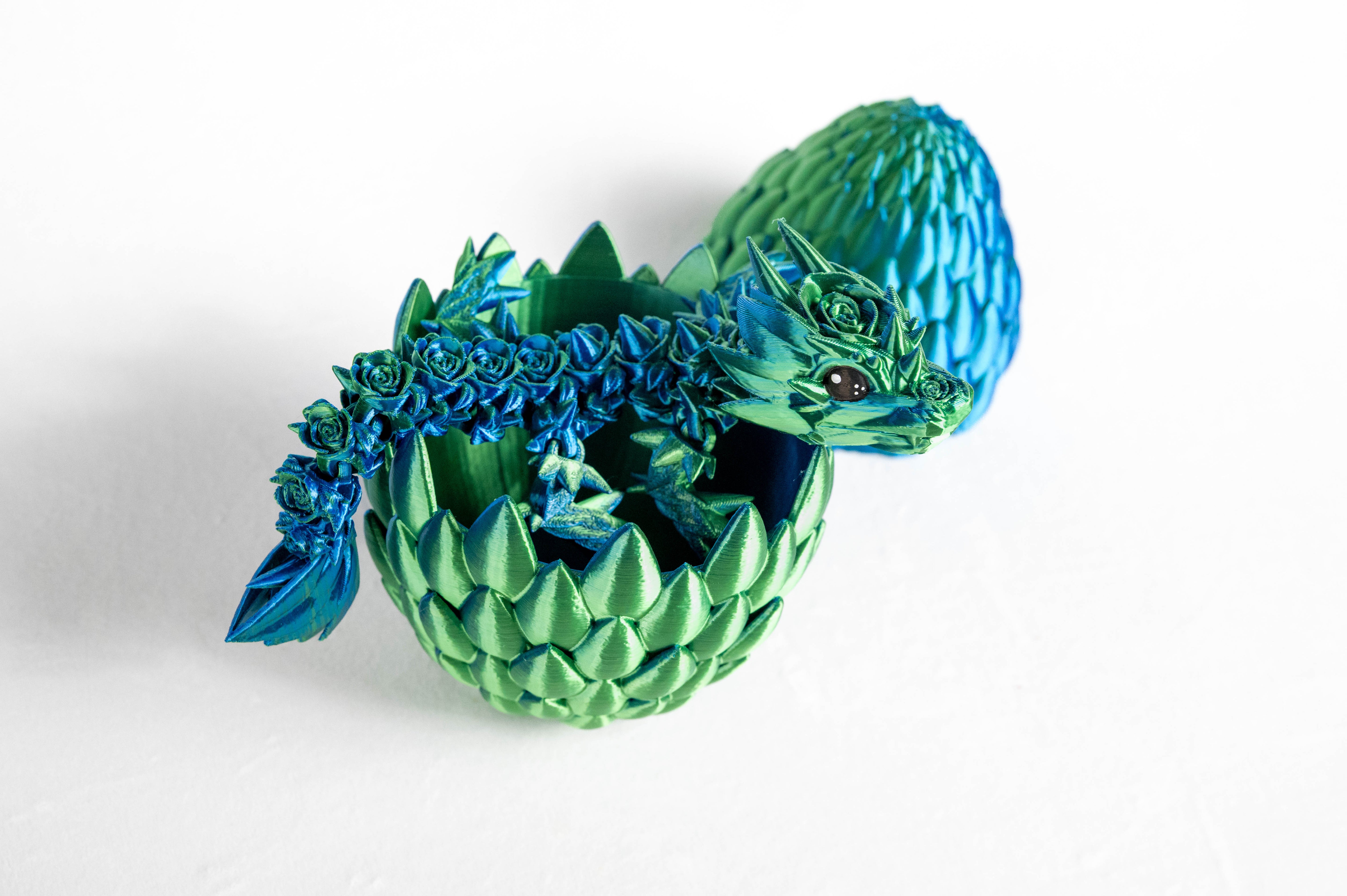 Blue & Green & Egg