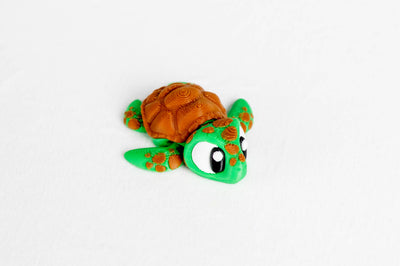 Sea Turtle : Reptile Ocean 3D Printed Animal