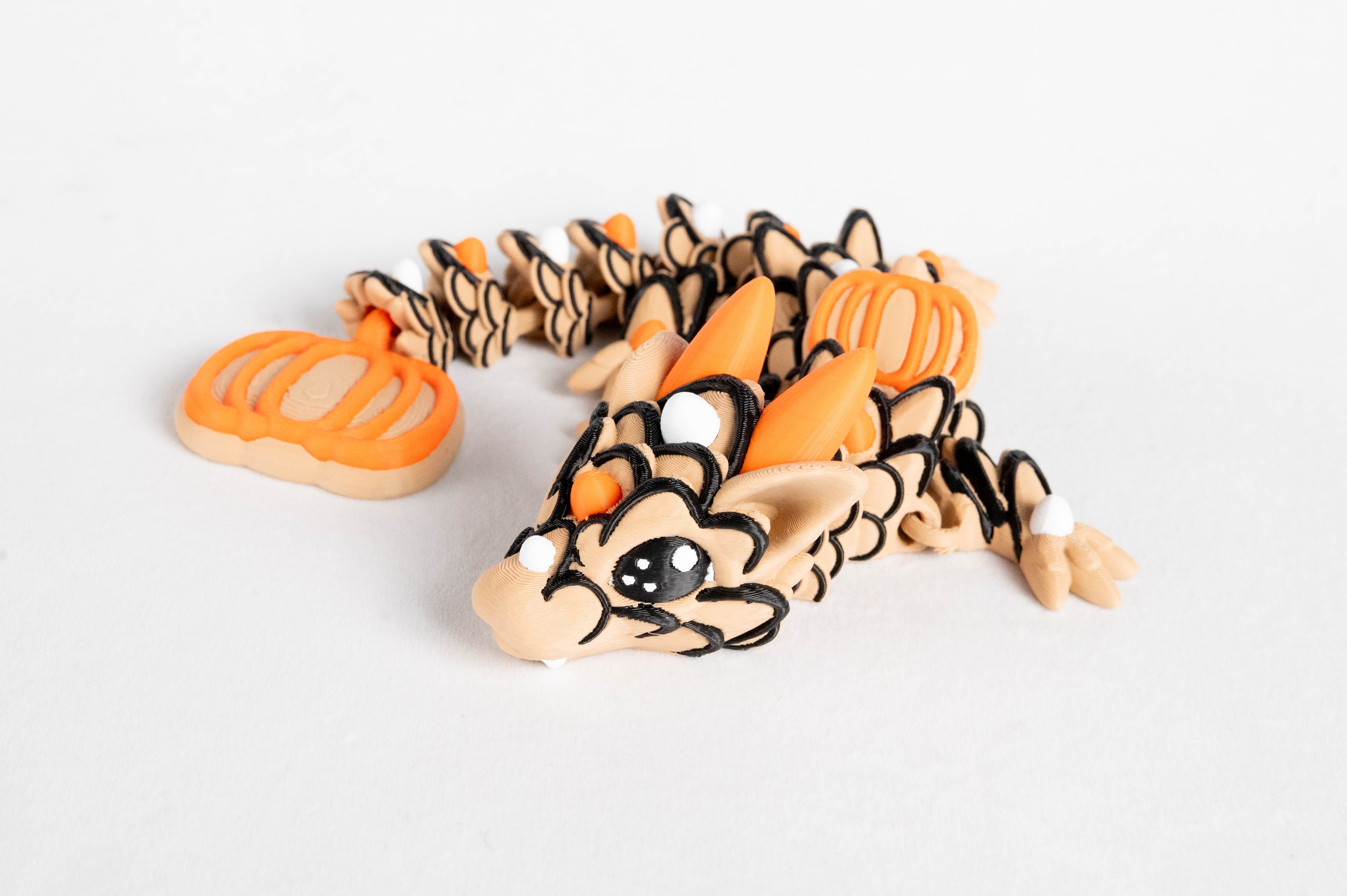Baby Pumpkin Cookie Dragon (Halloween Only)