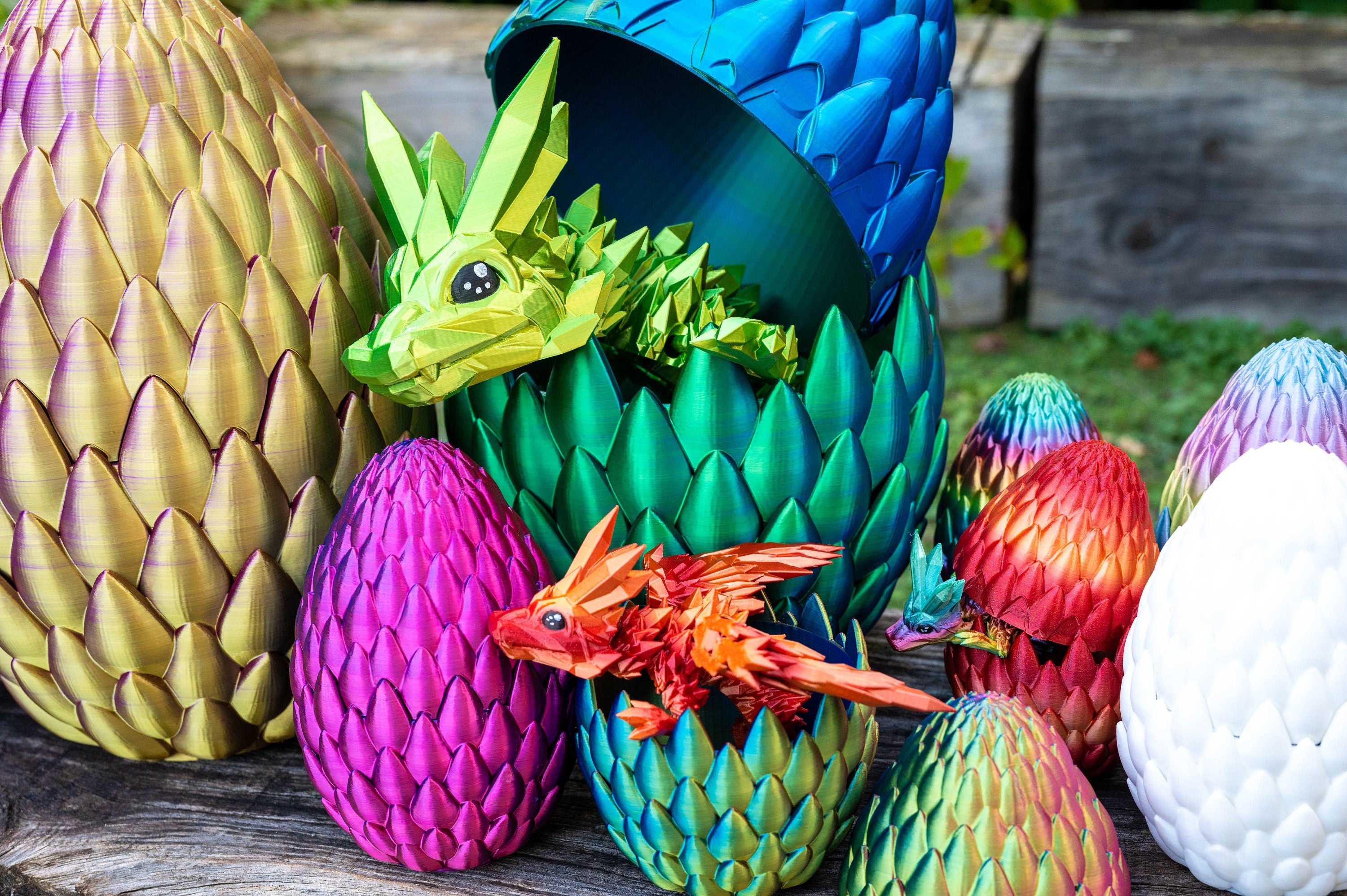 Dragon Egg | Box | Container | Planter | 3D Printed