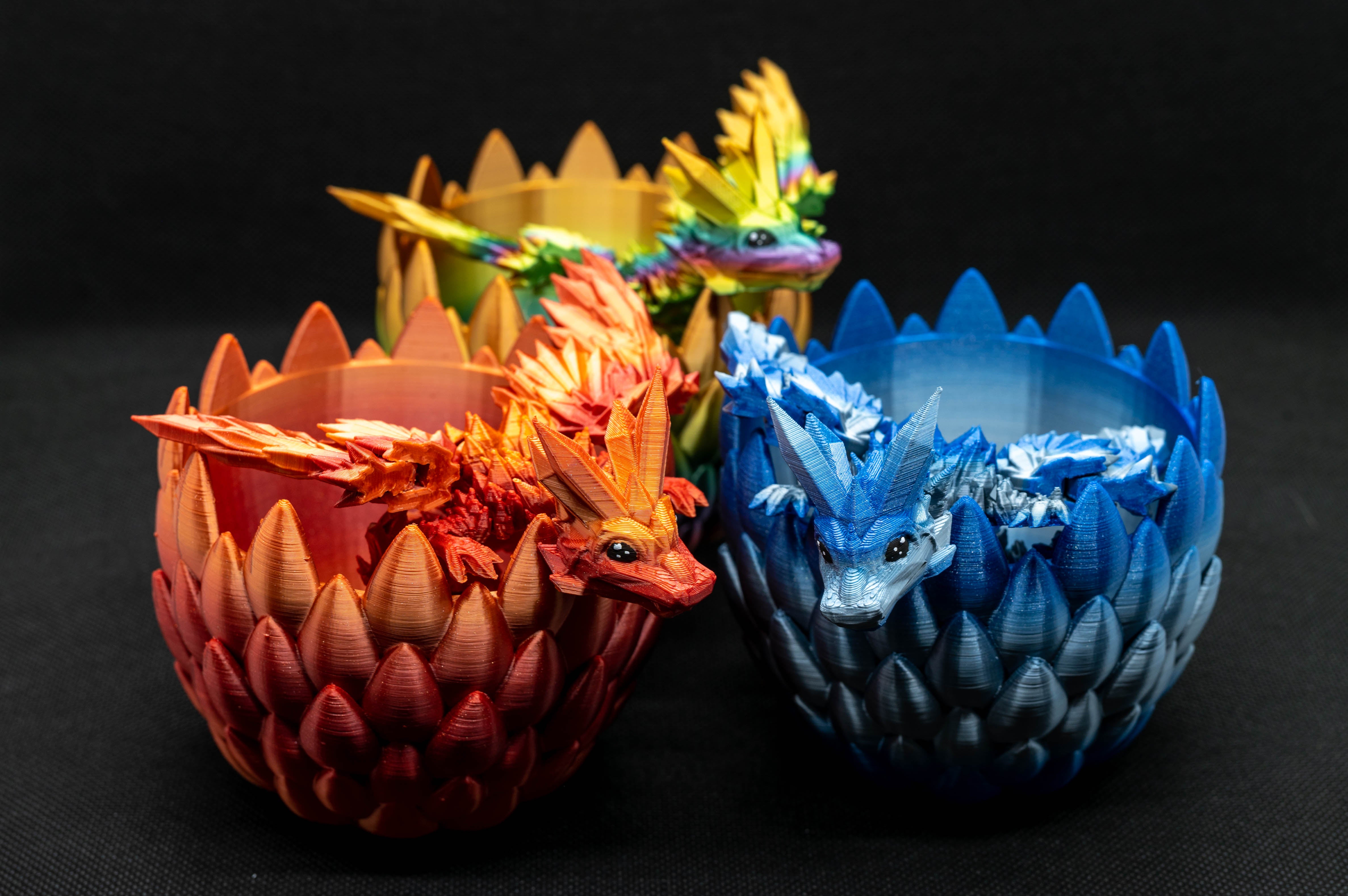 3D Printed Dragon, Articulated Dragon Fidget Toy Posable Flexible Dragon  Toys, Dragon Statue For Car & Home Decor, Dragon Egg Toy For Christmas  Birthday Gifts : Amazon.co.uk: Toys & Games