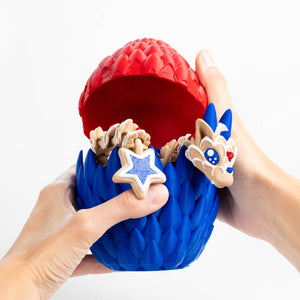 Blue Star / Small baby in a dragon egg