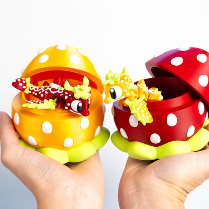 Both Dragons | & Strawberry Eggs