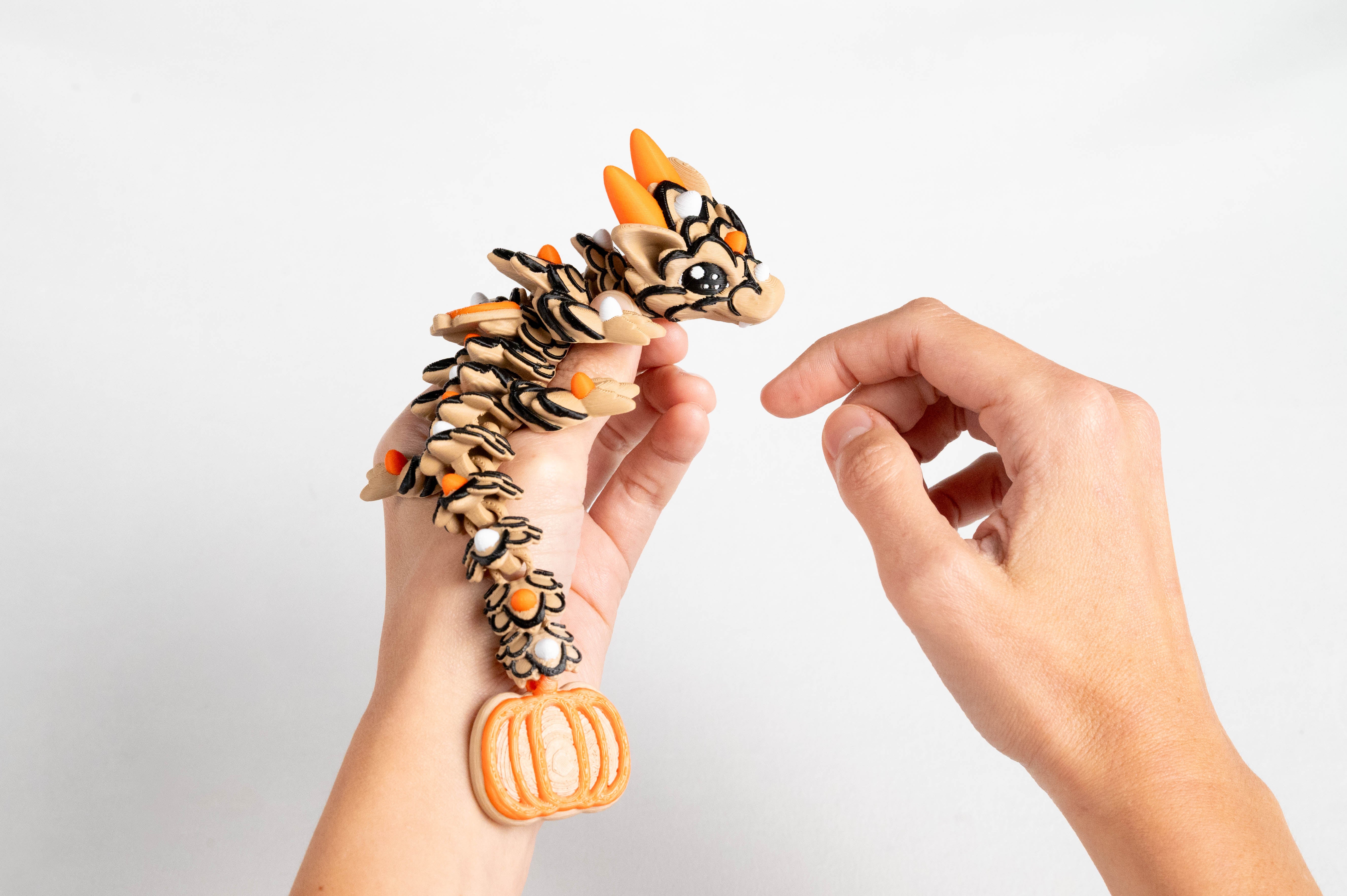 Baby Pumpkin Cookie Dragon (Halloween Only)