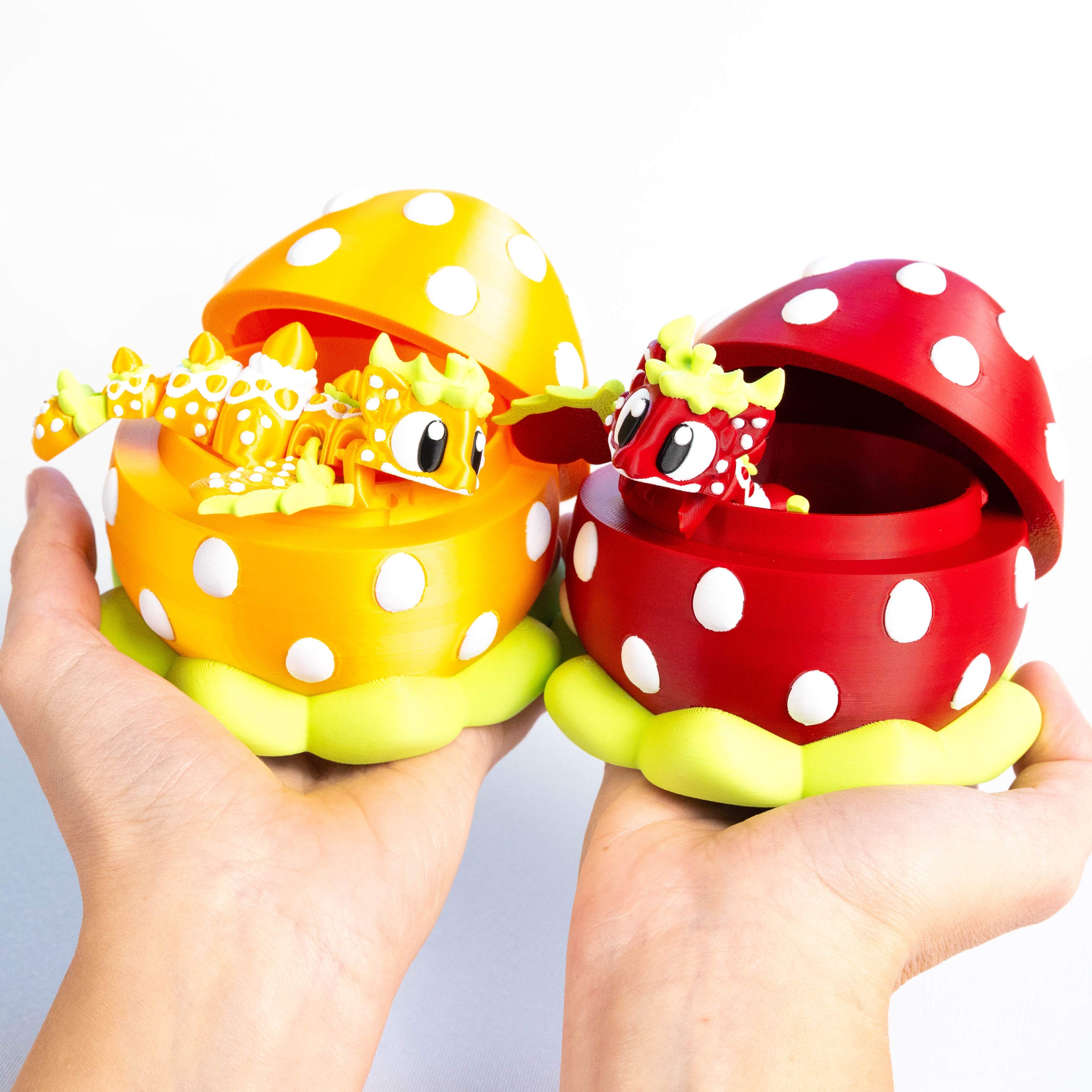 Both Dragons | & Strawberry Eggs