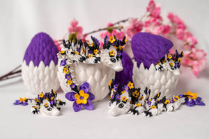 Amethyst / Small baby in a dragon egg