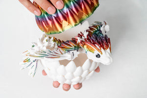 Unicorn / Small baby in a dragon egg