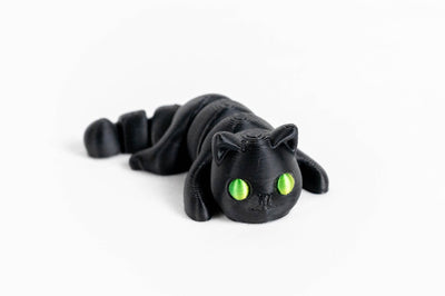 Black Cat : Pet 3D Printed Animal