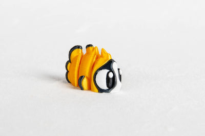 Butterflyfish : Yellow Gold Aquarium 3D Printed Animal
