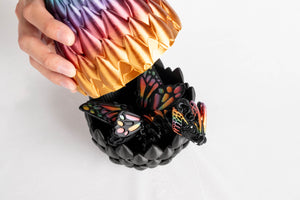 Night Rainbow / Small baby in a regular egg