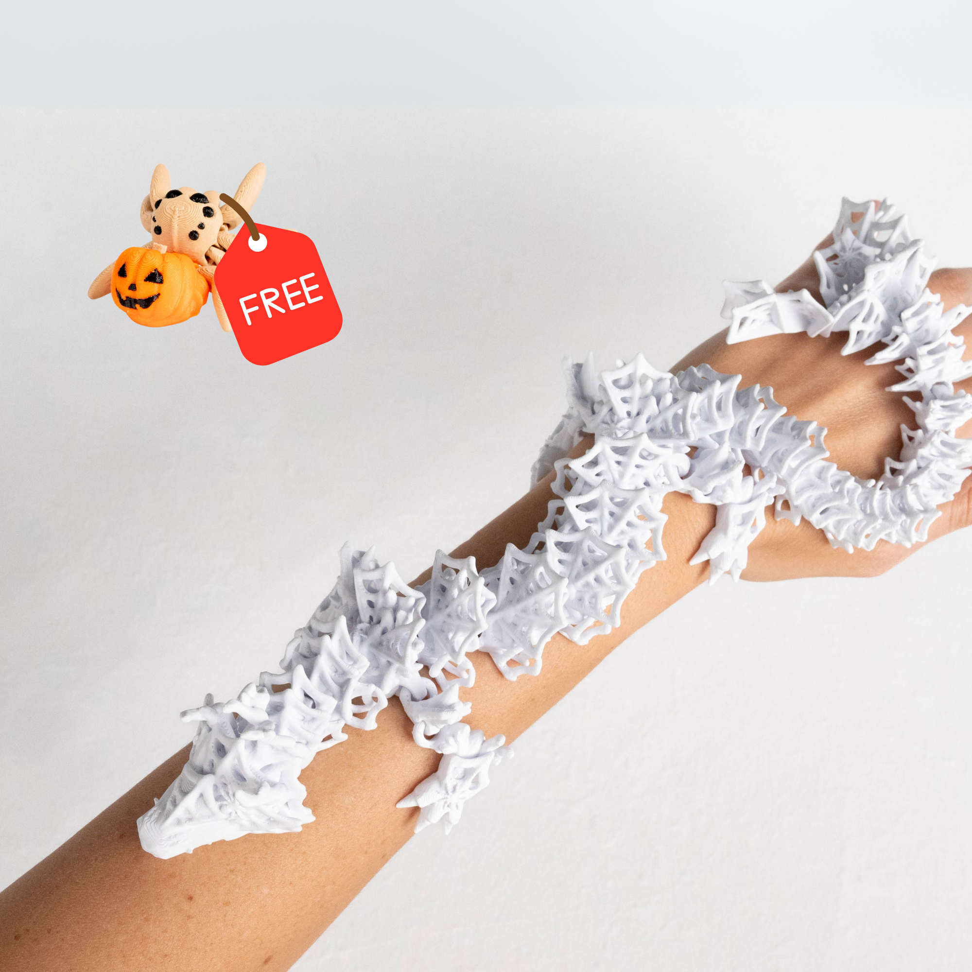 Pure White | + Free Spider