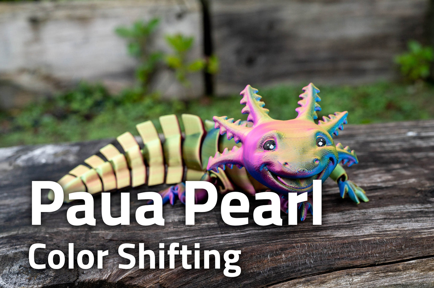 Big Smile Axolotl | Salamander | Lizard | Amphibian | Fully Articulated | 3D Printed